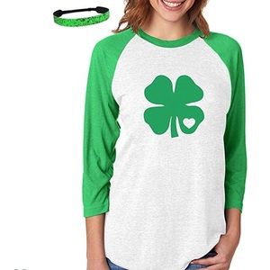 NWT Belleet 3/4 St. Patrickβs Day Tshirt